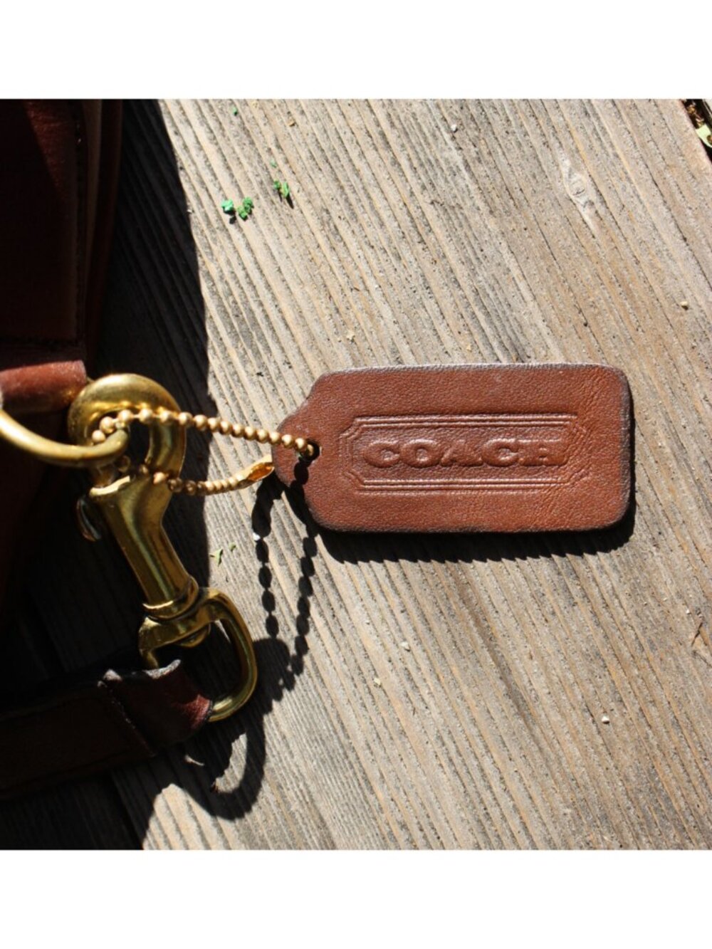 Coach Vintage - Plaza Bag 9860 in Mahogany, Pre-1994, USA - Picture 14 of 15